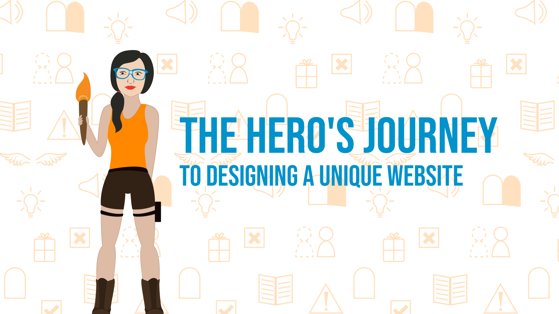 The Hero's Journey to Designing a Unique Website