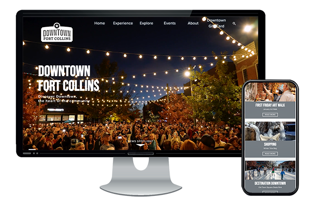 Downtown Fort Collins Web Design